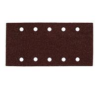 FEUILLE RECT 5+5 BOIS/MÉT 115X229MM G240 (X10) MAKITA - P33249