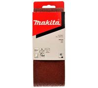 Lot de 5 Bandes abrasives 76 x 457 mm pour bois métal pour ponceuse à bande MAKITA 9911