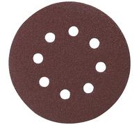 Makita P-43555 Feuille abrasive pour ponceuse excentrique avec bande auto-agrippante Grain 80 (Ø) 125 mm 10 pc(s)