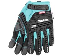 Makita Gants de protection P-84464 – Résistants aux chocs ANSI 2, Taille M Noir