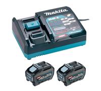Pack batterie (2x5.0 Ah) avec chargeur - MAKITA 1911V6-0