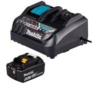 MAKITA Pack de 1 Batterie Li-Ion 18V 6Ah BL1860B + Chargeur rapide DC18RE