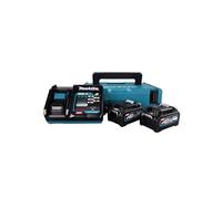 Makita Pack makita 2 batteries bl4040 + chargeur dc40ra en makpac1 - 191j97-1