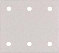 Makita papier abrasif 114 x 102 mm, K120, 10 pcs. 114 x 102 mm - K120 - 10 pcs. - 6 trous - Vernis / Peintures