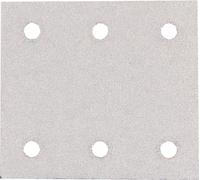 Makita papier abrasif 114 x 102 mm, K60, 10 pcs. 114 x 102 mm - K60 - 10 pcs. - 6 trous - Vernis / Peintures