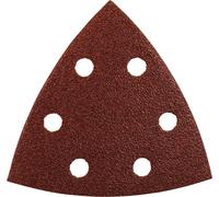 Makita Papier abrasif 94 mm, K80, 10 pces, High Quality K80 - 94 x 94 x 94 mm - rouge - 10 pces - Bois / panneaux de construction / métal - High Quality