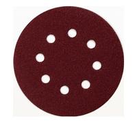 10 disques abrasifs MAKITA Ø 125 mm Red Auto-agrippant avec 8 trous