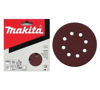 Makita Papier abrasif auto-agrippant Makita 125 mm grain 180 (P-43583) Quantité:10
