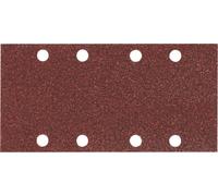 Makita papier abrasif velcro, 93 x 185 mm, K60, 10 pcs. 93 x 185 mm - K60 - 10 pcs. - 8 trous