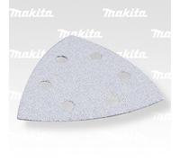 MAKITA papier abrasif Velcro 94x94x94 mm 6 trous K80, 10 pcs P-42709