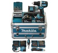 MAKITA perceuse 18V 5Ah + coffret 96 acc - DDF484RTX6
