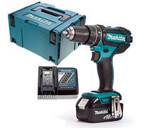 Makita Perceuse combinée DHP482Z LXT 18 V avec 1 batterie 5,0 Ah, chargeur et insert, 18 V