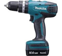 Makita Perceuse visseuse à percussion 14,4 Volts Li-Ion 1,3 Ah diamètre 10 mm modèle HP347DWE