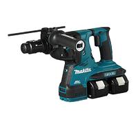 Makita Perfo-burineur sds-plus 36 v => 2 x 18 v li-ion 5 ah 28 mm makita - 2 batteries, chargeur, coffret - dhr283t2ju