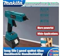 Makita pistolet à colle électrique portatif sans fil réparation outil de bricolage soudage thermofusible pistolet à Air chaud batterie 18V
