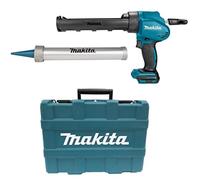 Makita DCG180ZXK - Pistolet à colle / silicone Li-Ion 18V (machine seule) dans mallette + porte cartouche et support tubes