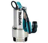 MAKITA POMPA DO WODY BRUDNEJ Z PŁYWAKIEM 1100W 250 l min INOX PF1110