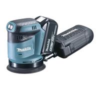 Ponceuse Excentrique MAKITA DBO180RTJ 125 mm à Batteries LXT 18 V (2 x 5,0 Ah)