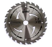 Makita Scie à 165 mm avec 24 dents en Acier rapide pour Bois, Métal, Plastique, Acier inoxydable, Acier au carbone