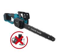 Makita - scie à chaîne électrique sans fil de 12 pouces, outils électriques rechargeables pour couper les bûches du bois, batterie 18V (sans batterie) Without Battery