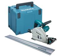 MAKITA Scie circulaire plongeante 1300 W Ø165 mm avec rail 140 cm - SP6000J1