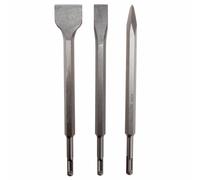 Makita Sds et + Burin Set 3 Pièce Bulldog Point Froid & Graduation Ciseaux