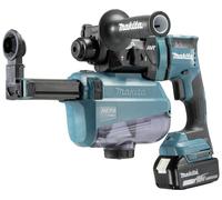 Makita Marteau combiné sans fil Makita pour SDS-PLUS 18 V / 5.0 Ah, 2 batteries + chargeur en MAKPAC DHR182RTWJ Quantité:1