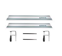 Makita Set de 2 Rails de guidage pour scies 1000mm + 2x Jonctions pour rail de guidage + 2x Serre-joints