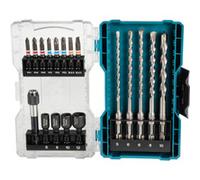 Makita Set de forets et embouts SDS Plus, 18 pièces, Perceuse, ensembles embouts