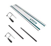Makita Set de Rails de guidage pour scies 1000mm + 2x Jonctions pour rail de guidage + 2x Serre-joints