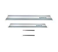 Makita set de rails de guidage rail de guidage 1400mm + rail de guidage 1000mm + 2x connecteurs de rail de guidage