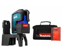 Makita SK106DZ 10,8 V Li-Ion Batterie Laser À Lignes Croisées Dans Un Sac - 2 Lignes - 25 M - Rouge