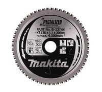 Makita Lame de scie circulaire B-33744 – alliage T.C.T spécialisé 136 x 20 mm 56 dents