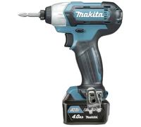 Makita TD110DSMJ clé pneumatique 1/4" 2600 tr/min 110 N·m Noir, Turquoise 10,8 V