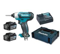 Makita TD110DSMJ Visseuse À Percussion Sans-fil - 10,8V Li-ion - 2 Batteries 4,0 Ah - MAKPAC