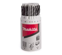 Makita Tige Droite Assortiment Set Mèche Perceuse 18 Pièce Bois Métal Masonry