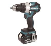 MAKITA Tournevis sans fil Li-ion LXT 18V, Makpac DDF489RTJ