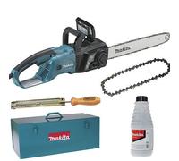 Makita Tronçonneuse électrique Makita UC4051AK 40 cm avec accessoires dans un coffret Quantité:1
