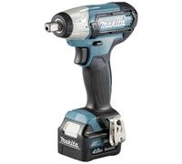 Makita TW141DSMJ Clé à chocs sans fil 145 Nm 12 V Nombre d’accus fournis 2 4 Ah + chargeur