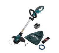Makita UR 100 DM1 Coupe-bordures sans fil 10,8V + 1x batterie 4,0Ah + 1x tête à fil et accessoires - sans chargeur