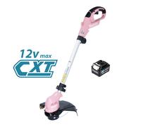 Makita UR 100 DZP Coupe-bordures sans fil 12 V max. 260 mm rose Solo - sans batterie, sans chargeur