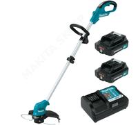 Makita UR100DWAE Débroussailleuse/coupe-bordures 26 cm Batterie noire, bleue, métallique