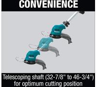 Makita UR100DZX AKKU-RASENTRIMMER, Bleu