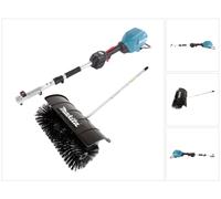 Makita UX 01 GZ Entraînement multifonctionnel sur batterie 40 V max. XGT Brushless + embout pour brosse de balayage BR 400 M ( 199318-5 ) - sans batterie, sans chargeur