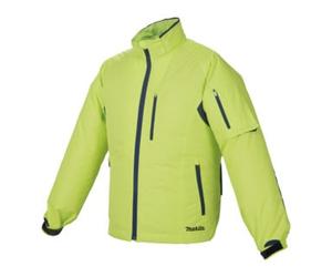 Makita Veste climatique Makita sans fil, jaune, taille 3XL (DFJ212Z3XL) Quantité:1