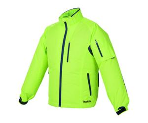 Makita Veste climatique pour batterie Makita, jaune taille 2XL (DFJ212Z2XL) Quantité:1