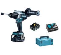 Makita Visseuse à percussion sans charbon Li-ion LXT 18 V 5,0 Ah, Makpac DHP492RTJ