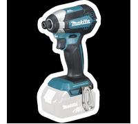 MAKITA Visseuse à percussion sans fil 1/4" Li-ion 18V, sans batterie Z DTD153Z