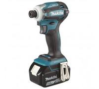 MAKITA Visseuse à percussion sans fil 1/4" Li-ion LXT 18V/5.0Ah, Makpac DTD172RTJ