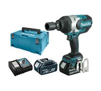 Makita Visseuse à percussion sans fil 3/4" Li-ion LXT 18V/5.0Ah DTW1001RTJ